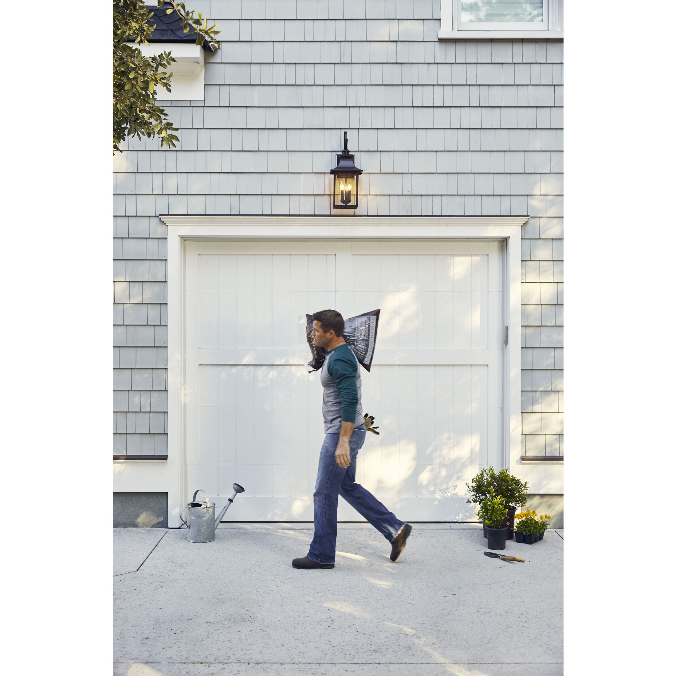 Quoizel Lighting Chancellor 3 Light Outdoor Wall Lantern in