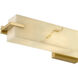 Seraphine Vanity Light Wall Light in Brushed Gold
