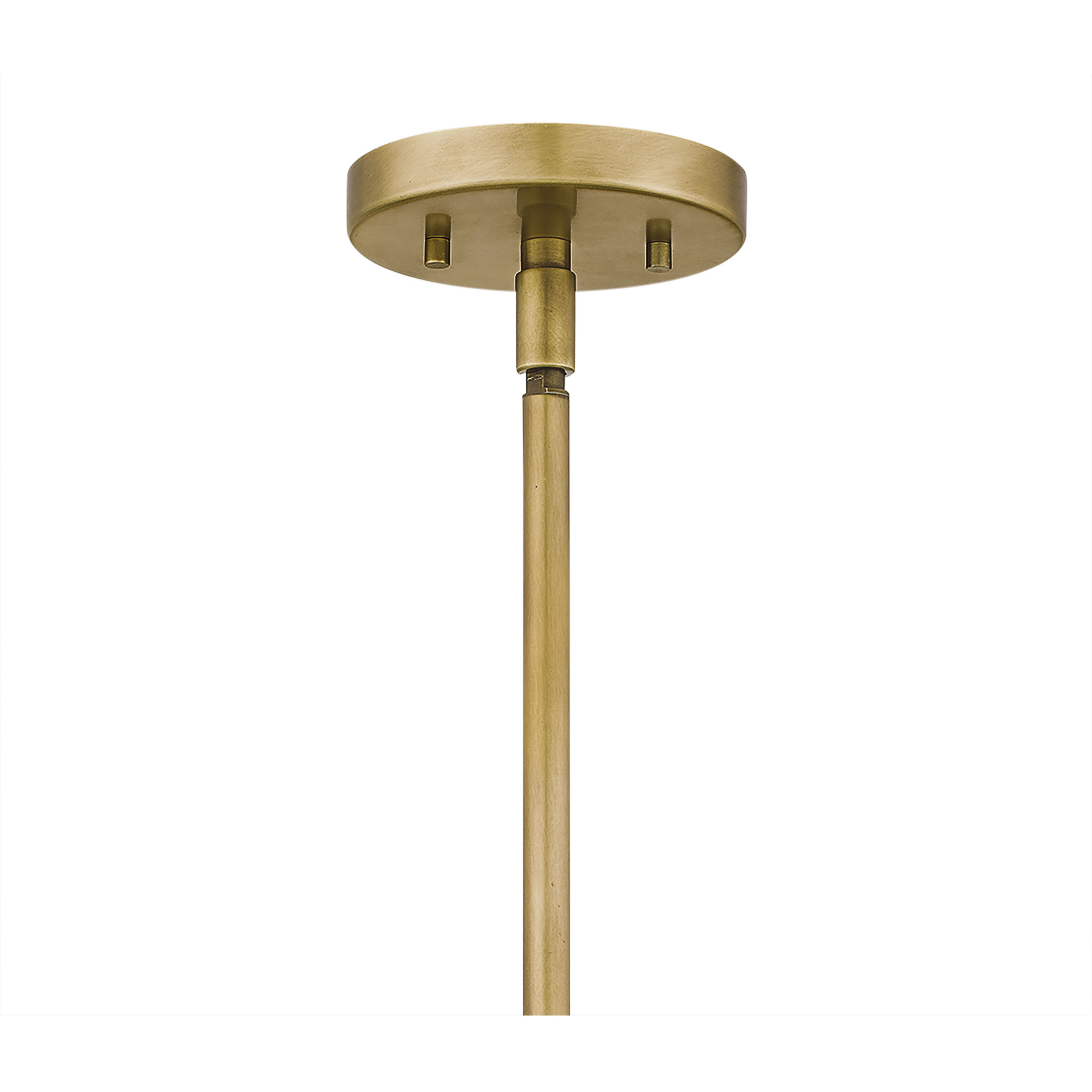 Aster 4 Light 12 inch Weathered Brass Mini Pendant Ceiling Light, Small