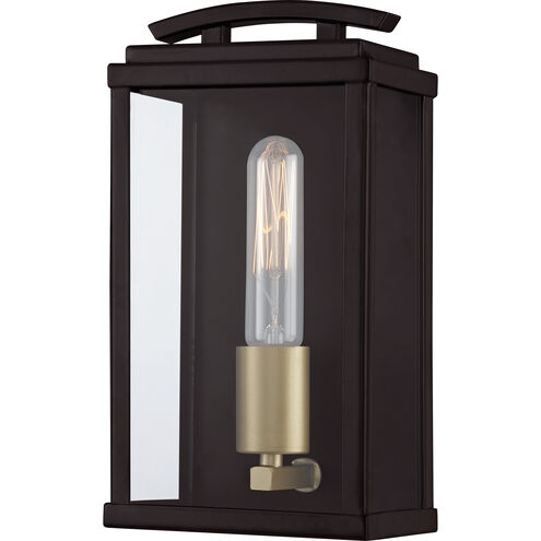 Alma 1 Light 11 inch Western Bronze Outdoor Wall Lantern