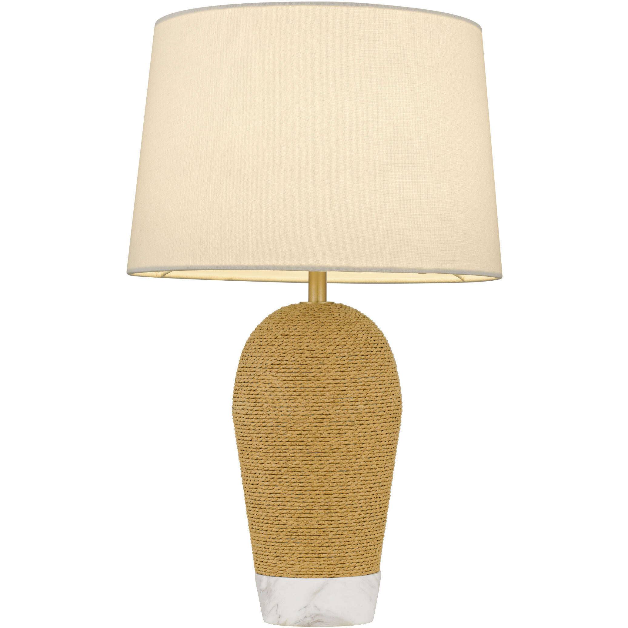Freya 23.75 inch 100 watt Brushed Gold Table Lamp Portable Light