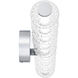 Elway LED 32 inch Polished Chrome Bath Light Wall Light, Large