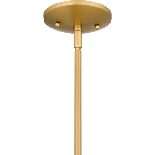 Mia 2 Light 14 inch Brushed Gold Pendant Ceiling Light