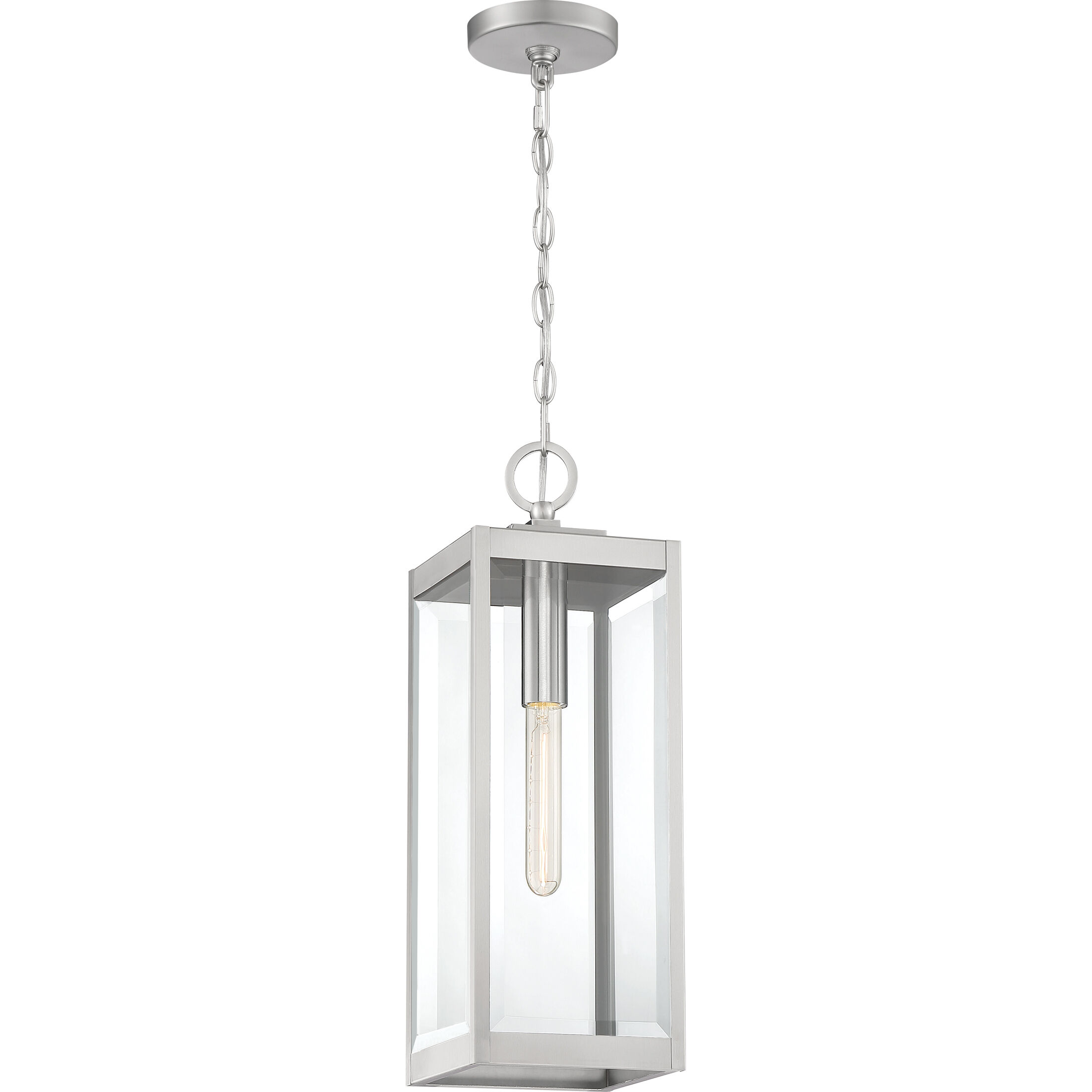 Westover 1 Light 7 inch Stainless Steel Mini Pendant Ceiling Light, Small