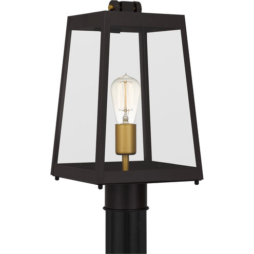 Amberly Grove 1 Light 16 inch Western Bronze Outdoor Post Lantern