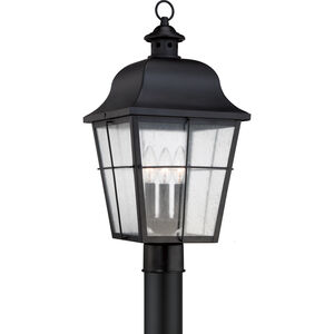 Quoizel Millhouse 3 Light 22 inch Mystic Black Post Lantern MHE9010K - Open Box