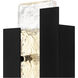 Miranda LED 13 inch Earth Black Outdoor Wall Lantern, Medium