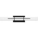 Gemini LED 28.25 inch Matte Black Bath Light Wall Light