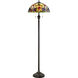 Violets 62 inch 100 watt Vintage Bronze Floor Lamp Portable Light, Naturals