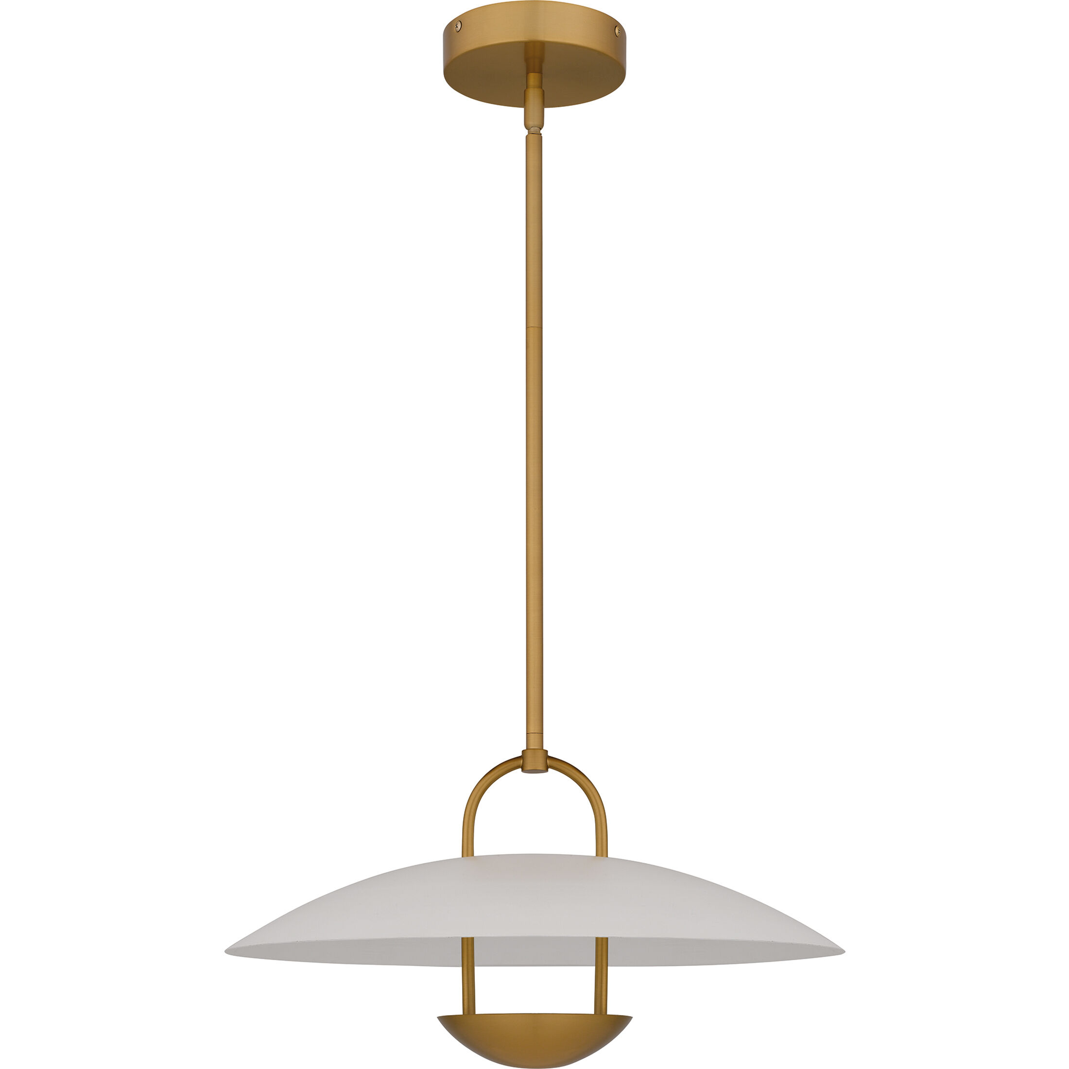 Bingham LED 18 inch Brushed Gold Pendant Ceiling Light, Large