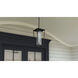 Jett 1 Light 8.5 inch Matte Black Outdoor Hanging Lantern, Large
