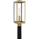 Westover 1 Light 21 inch Antique Brass Outdoor Post Lantern