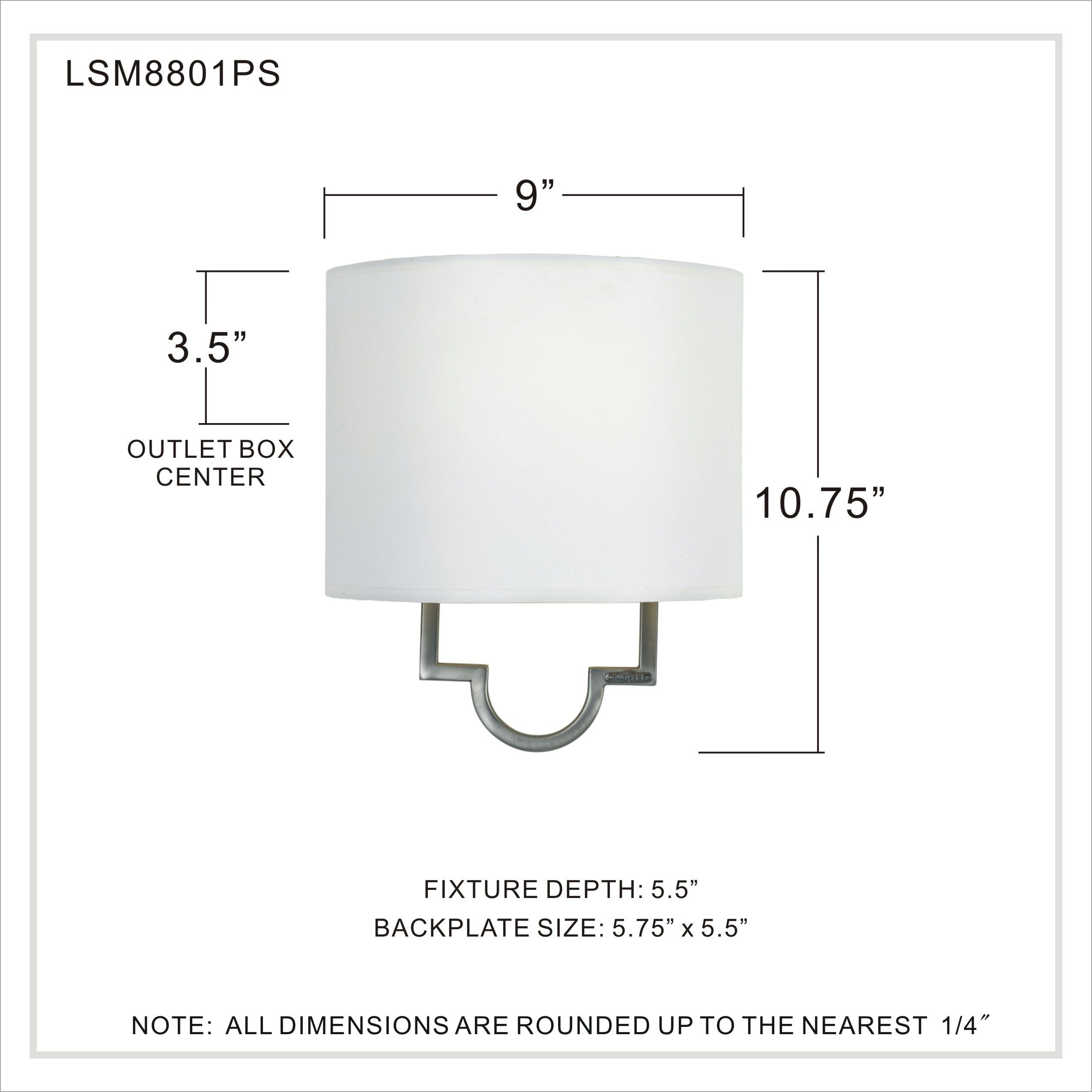 Millennium 1 Light 9 inch Pewter Plated Wall Sconce Wall Light