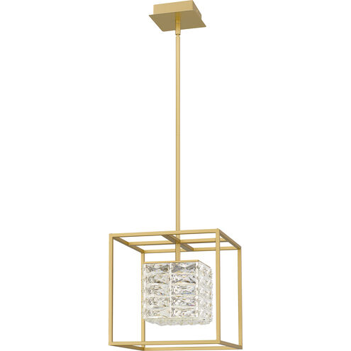 Dazzle LED 12 inch Soft Gold Pendant Ceiling Light