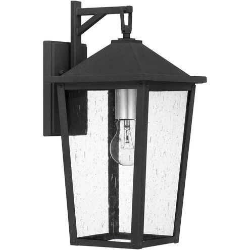 Stoneleigh 1 Light 17 inch Mottled Black Outdoor Wall Lantern