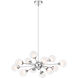 Spellbound 12 Light 29 inch Polished Chrome Chandelier Ceiling Light