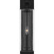 Redan 1 Light 18.25 inch Stone Black Outdoor Wall Lantern, Medium