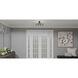Padilla 4 Light 17 inch Matte Black Semi-Flush Mount Ceiling Light, Medium