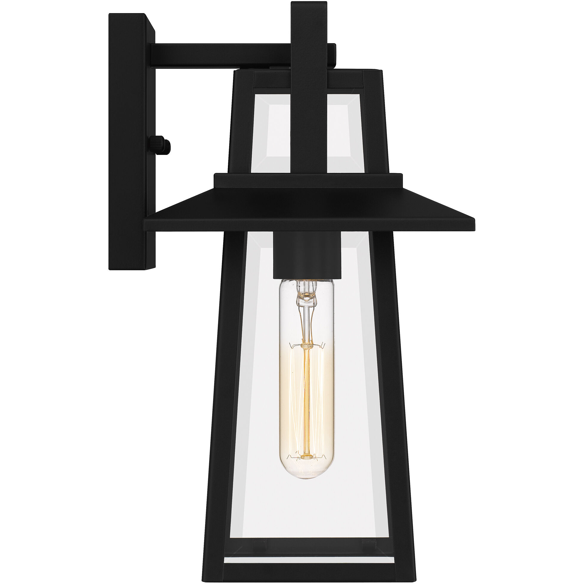 Devonport 1 Light 13 inch Matte Black Outdoor Wall Lantern