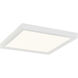 Outskirts LED 11 inch White Lustre Flush Mount Ceiling Light