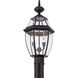 Newbury 2 Light 21 inch Mystic Black Outdoor Post Lantern
