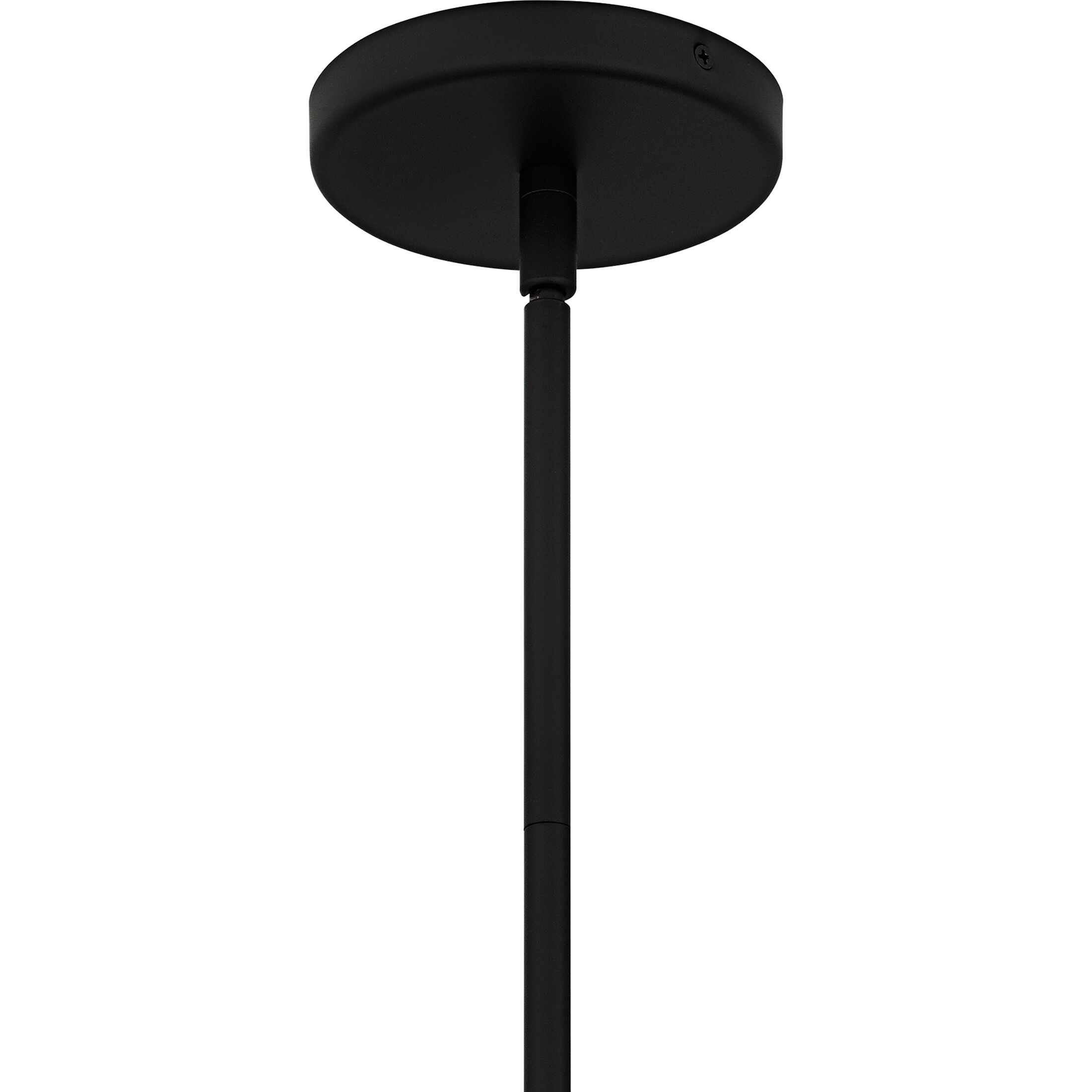Arbor 1 Light 10 inch Matte Black Mini Pendant Ceiling Light, Small
