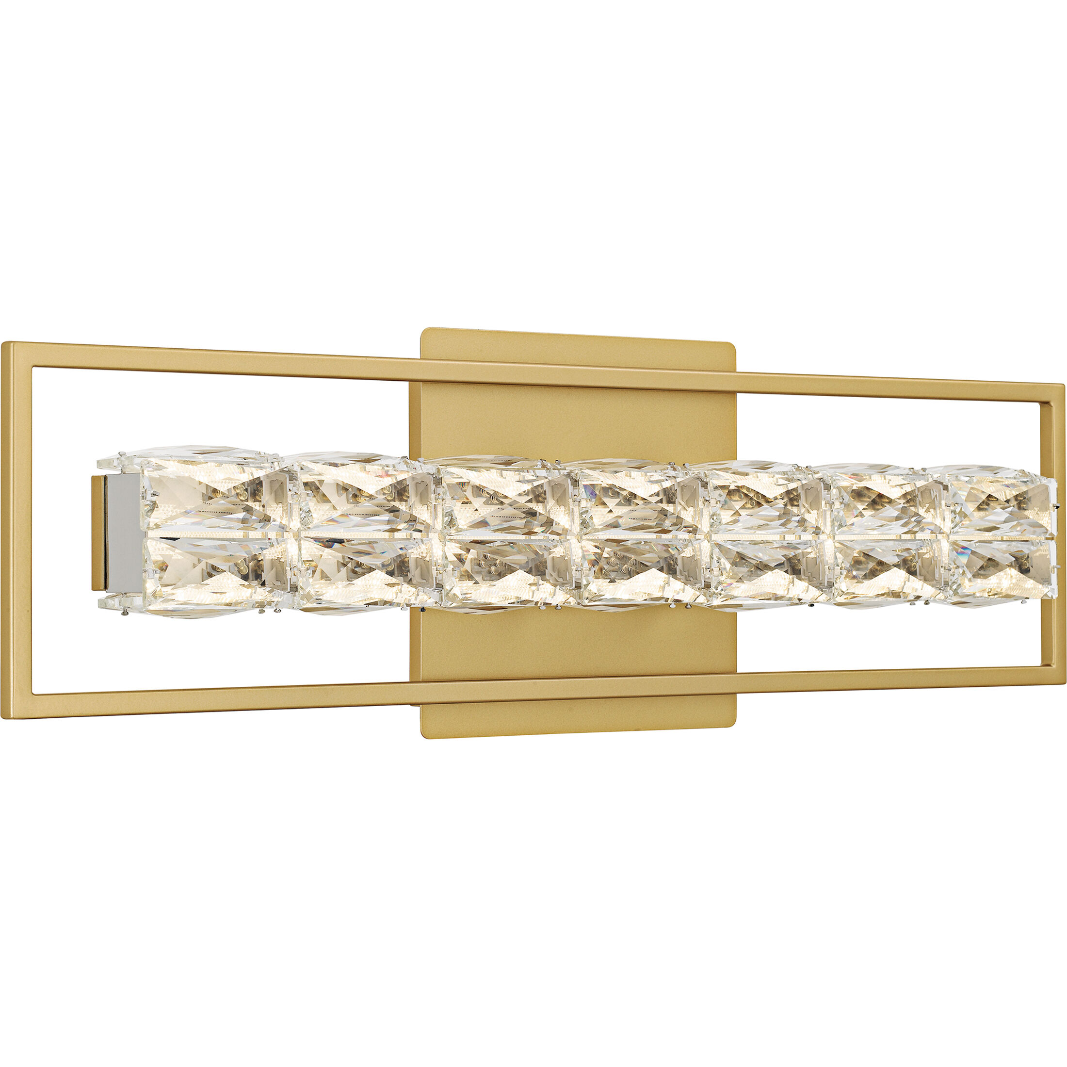 Dazzle LED 24 inch Soft Gold Bath Light Wall Light, Medium