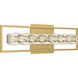 Dazzle LED 24 inch Soft Gold Bath Light Wall Light, Medium