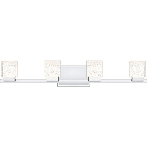 Zola LED 30 inch Polished Chrome Bath Light Wall Light