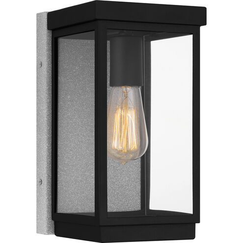 Ezra 1 Light 11 inch Earth Black Outdoor Wall Lantern