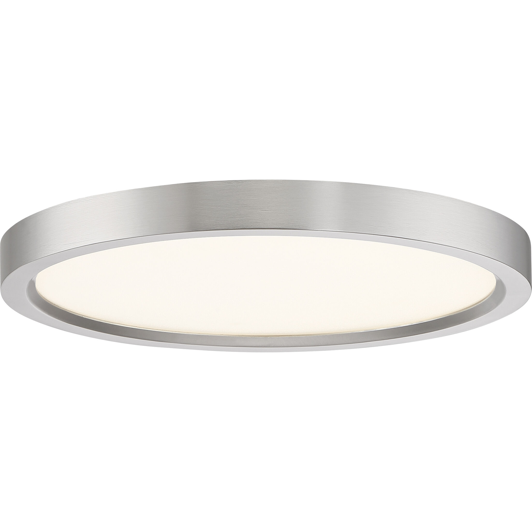 Outskirts LED 11 inch Brushed Nickel Flush Mount Ceiling Light