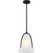 Whitmore 1 Light 10 inch Matte Black Mini Pendant Ceiling Light