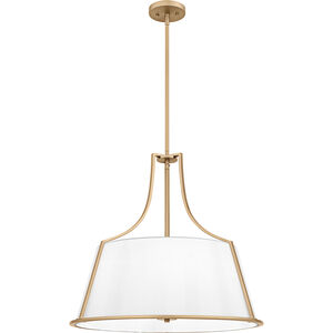 Harte 5 Light 24 inch Bronze Gold Pendant Ceiling Light, Large