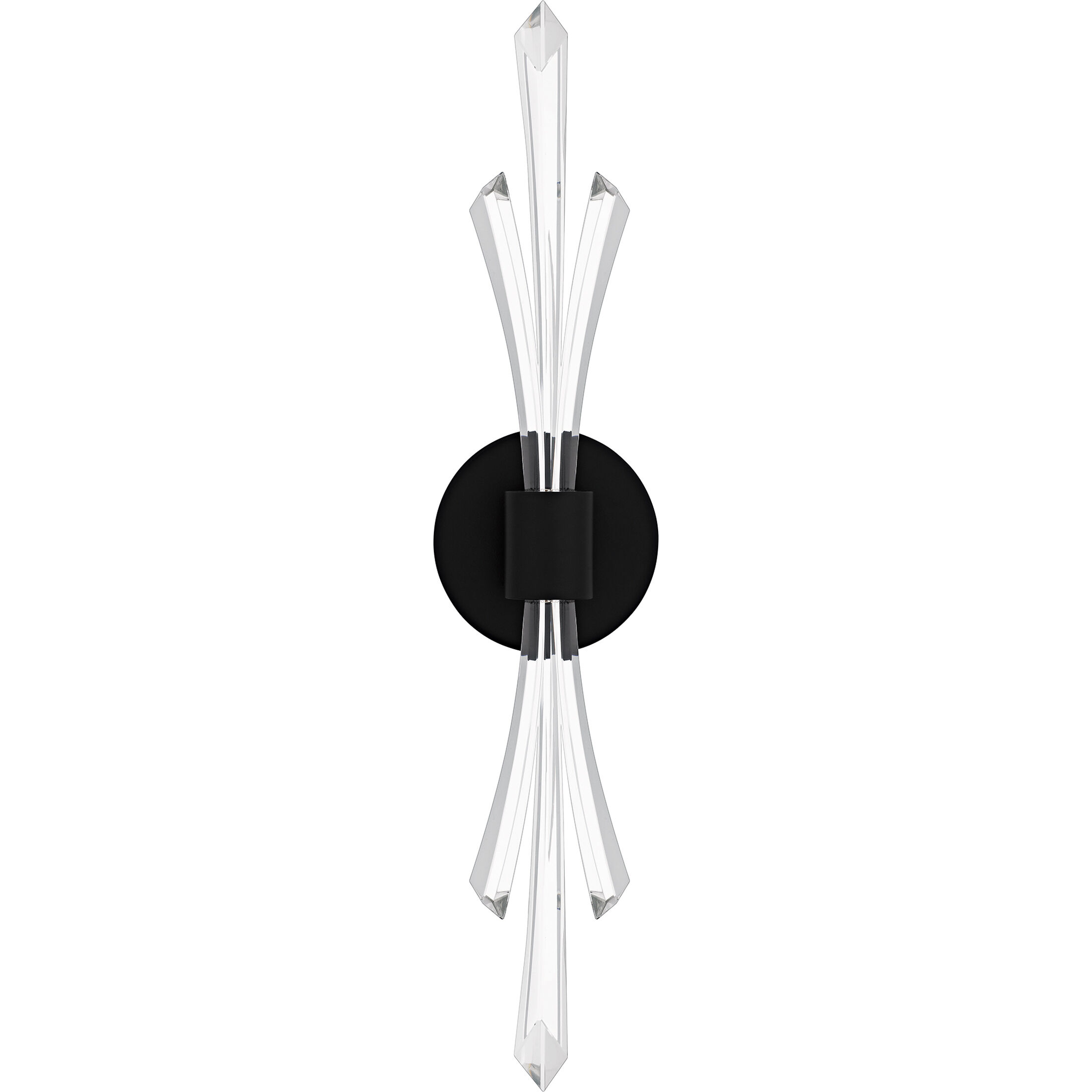 Cecily Wall Sconce Wall Light in Matte Black, Small