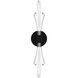 Cecily Wall Sconce Wall Light in Matte Black, Small