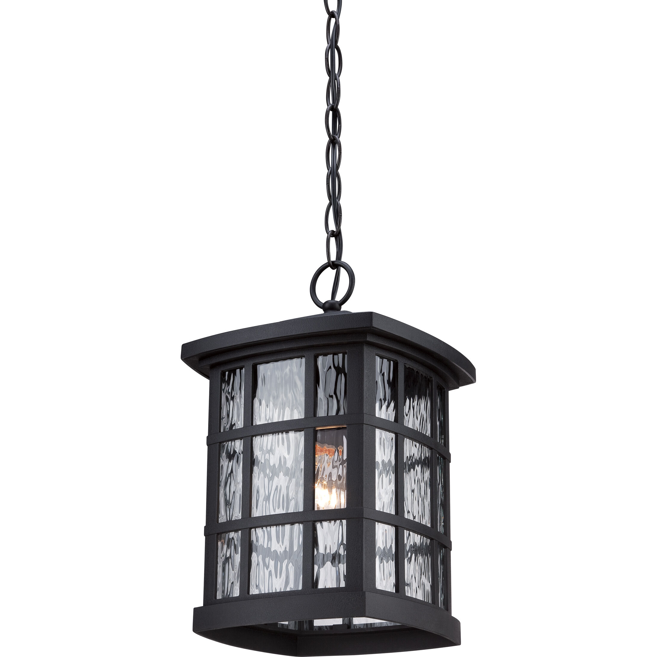 Stonington 1 Light 10 inch Mystic Black Outdoor Hanging