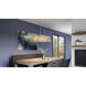 Syrah 5 Light 36 inch Brushed Nickel Island Light Ceiling Light
