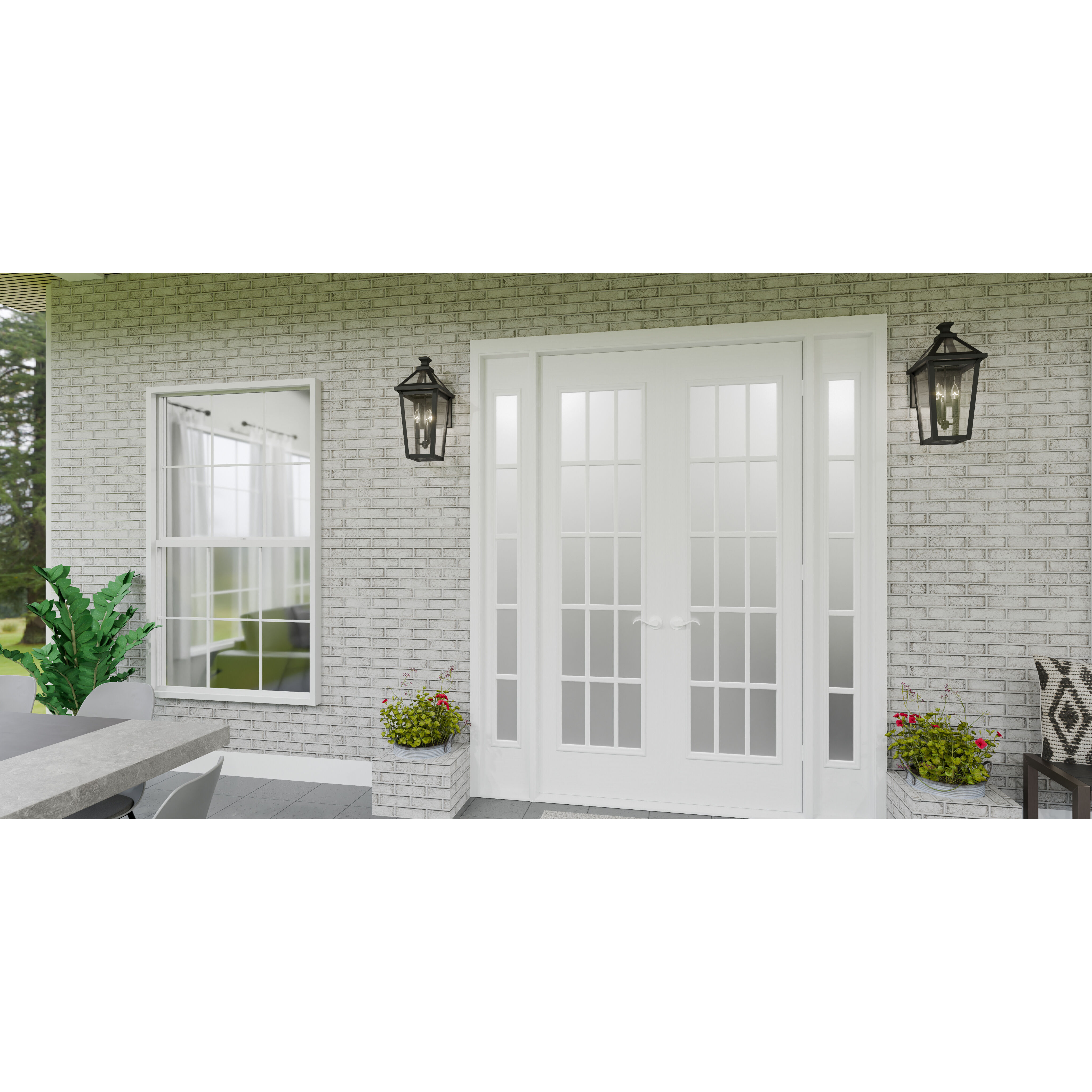 Boulevard Outdoor Wall Lantern, Large