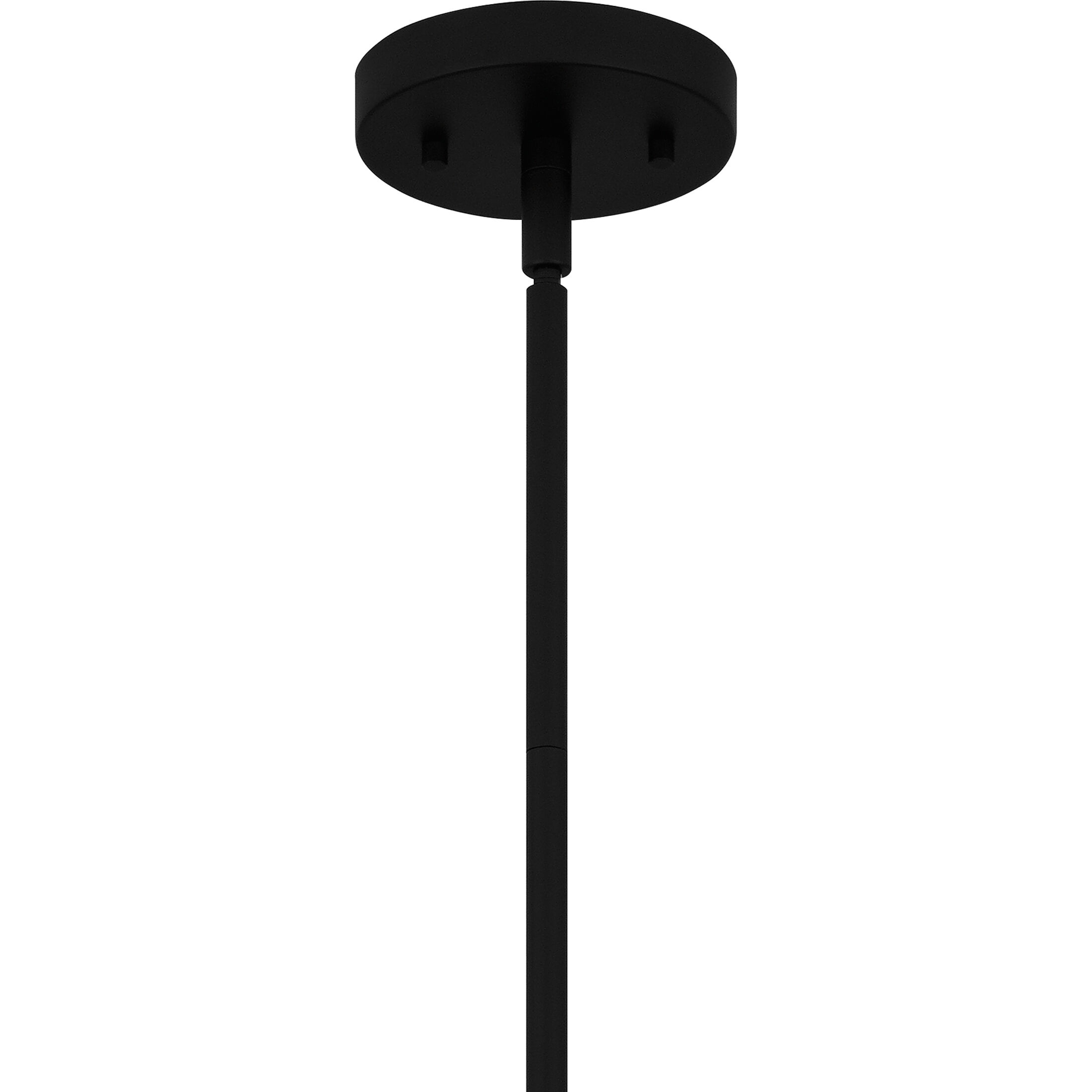 Gallagher 5 Light 28 inch Matte Black Chandelier Ceiling Light