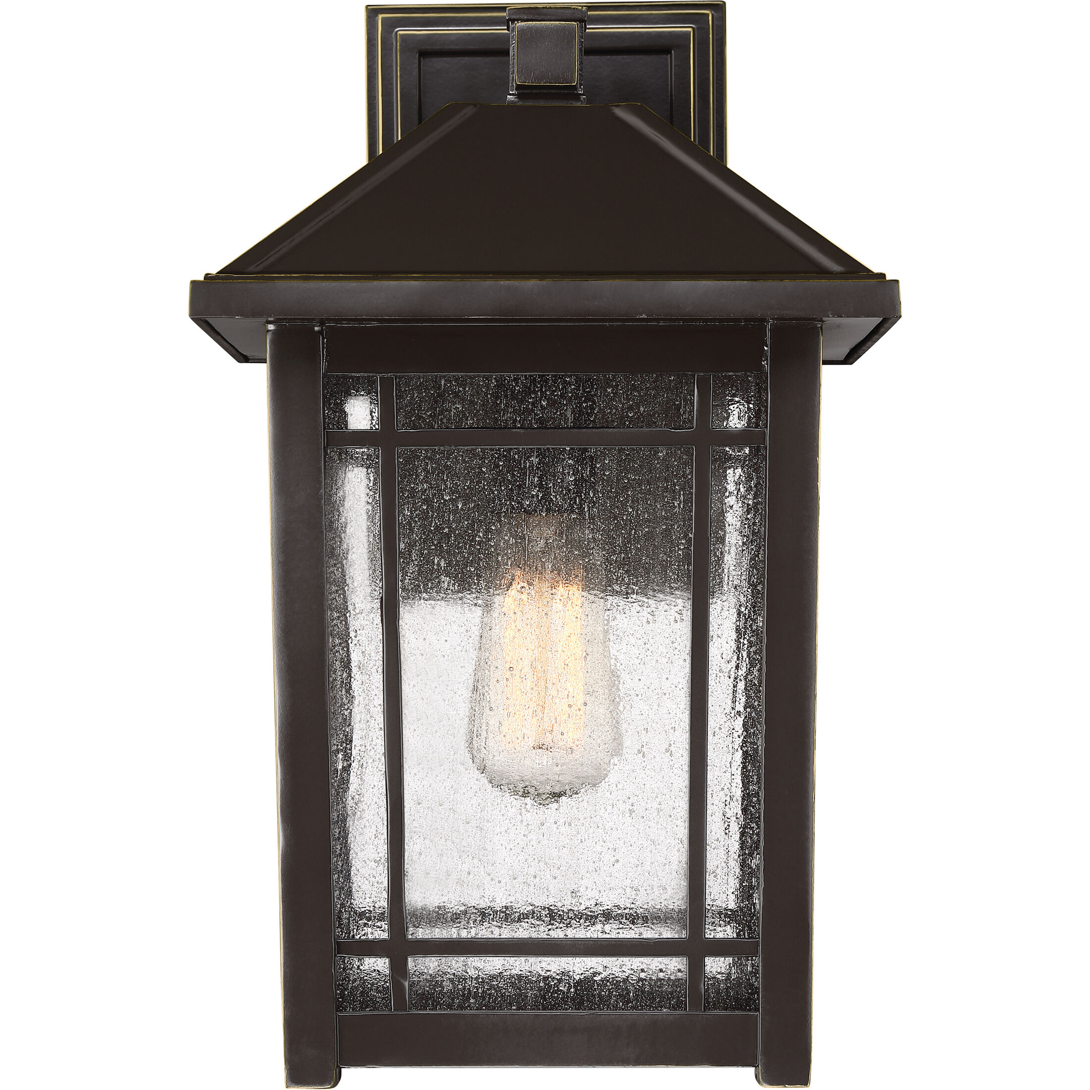 Cedar Point 1 Light 17 inch Palladian Bronze Outdoor Wall Lantern