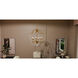 Sunday 6 Light 28 inch Aged Brass Chandelier Ceiling Light
