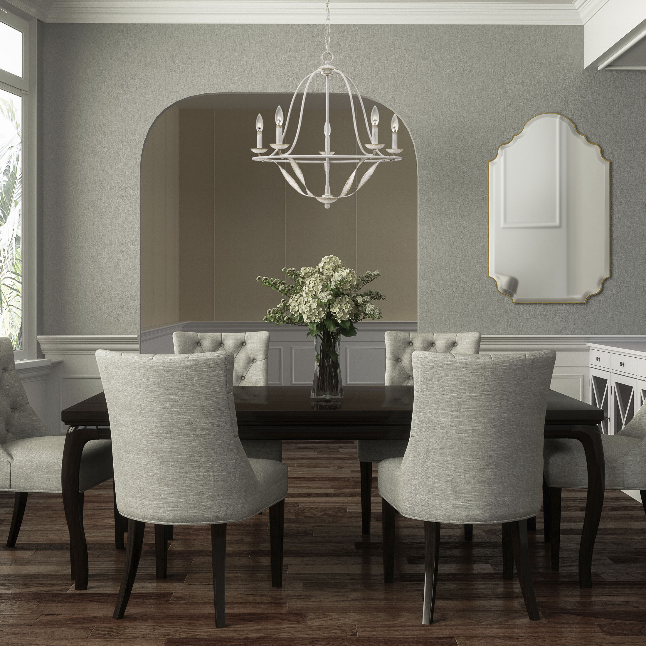 Camille 37 X 24 inch Mirror