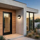 Harlowe 1 Light 8 inch Matte Black Outdoor Wall Lantern