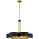 Quoizel Balsam 6 Light 28 inch Matte Black Chandelier Ceiling Light BSM5028MBK - Open Box