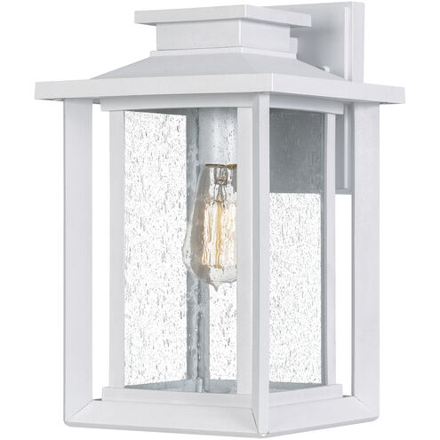 Wakefield 1 Light 14 inch White Lustre Outdoor Wall Lantern