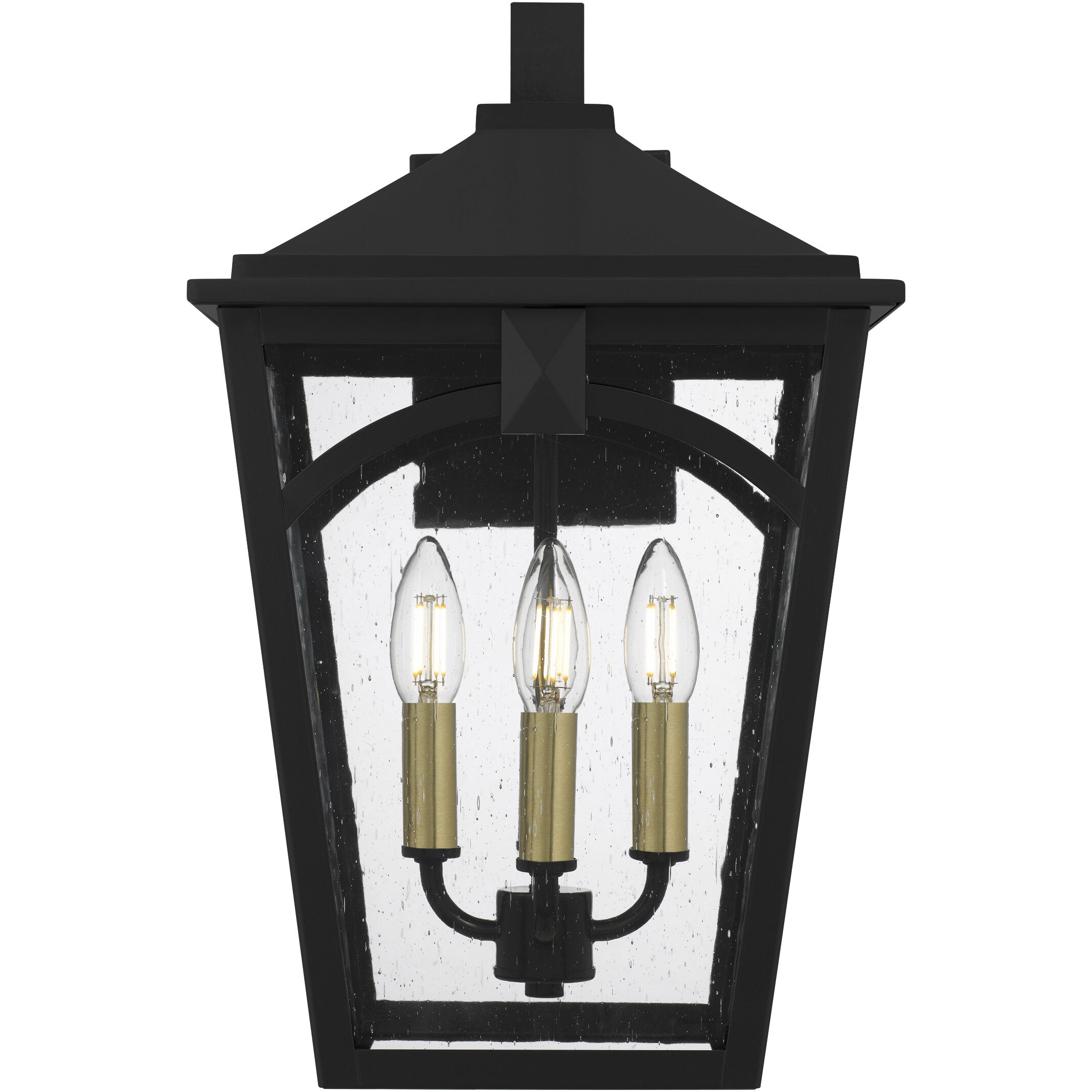 Jaxon 4 Light 17.25 inch Western Bronze Outdoor Wall Lantern