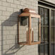 Beryn 3 Light 19 inch Aged Copper Outdoor Wall Lantern