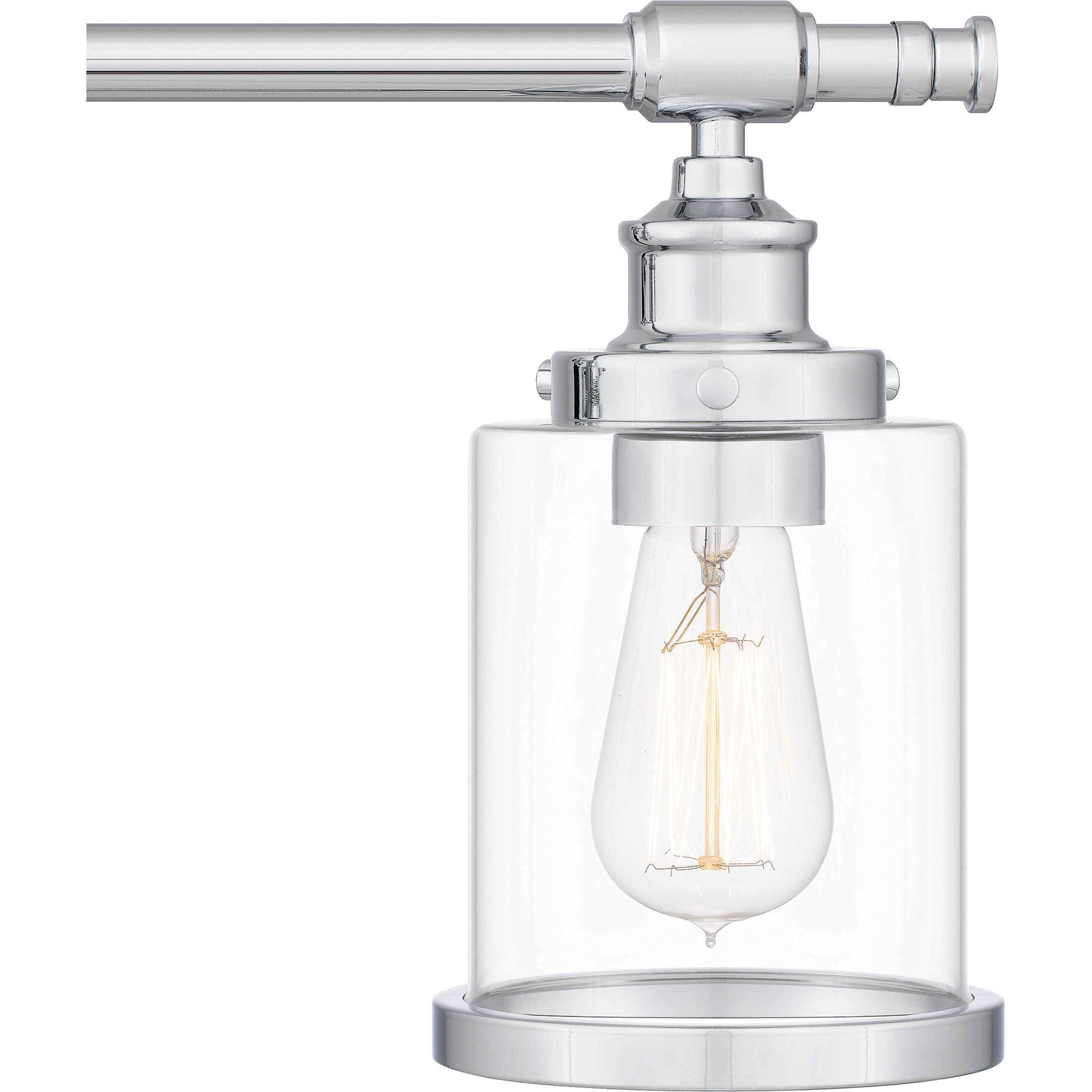 Dixie 4 Light 32 inch Polished Chrome Bath Light Wall Light