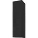 Kyler 18 inch Earth Black Outdoor Wall Lantern