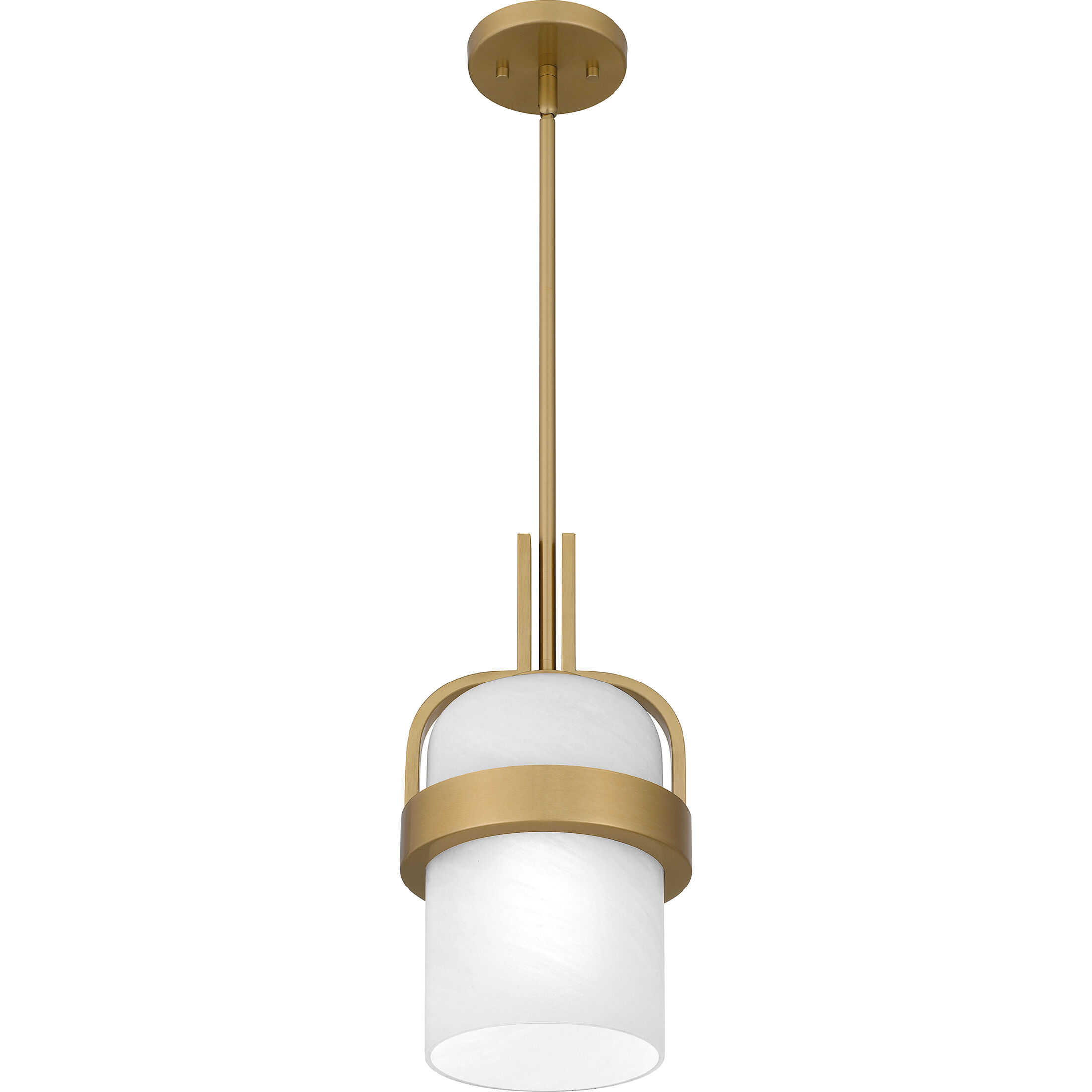 Duval 1 Light 8 inch Aged Brass Mini Pendant Ceiling Light